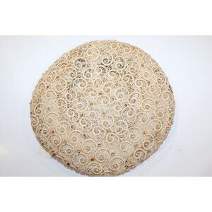 Vintage 1950s G. Howard Hodge Fifth Ave NY Hat Rhinestone & Velvet Beret Ivory